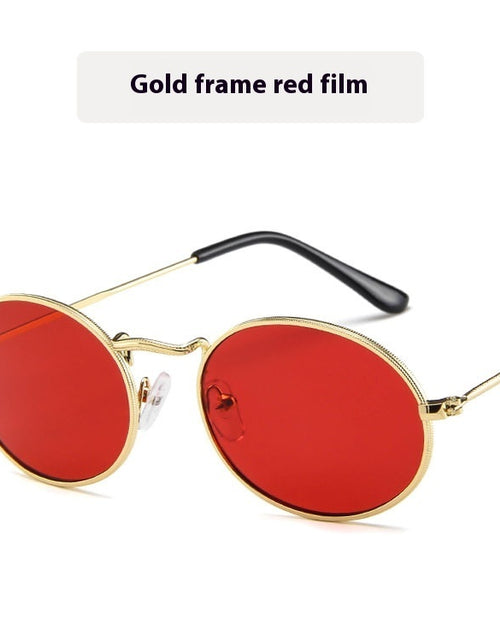 Load image into Gallery viewer, Sun Protection Trend Retro Oval Sun Glasses
