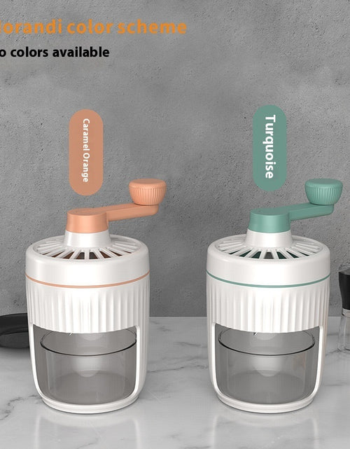 Load image into Gallery viewer, Hand-cranked Ice Shaving Machine Small Household Ice Crusher Hand-cranked Smoothie Machine Hail Ice Machine Kitchen Gadgets
