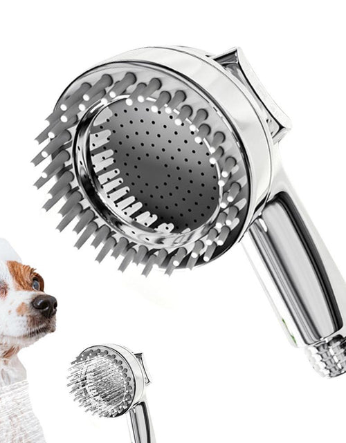 Bild in Galerie-Viewer laden, Dog Shower Attachment 2 In 1 Shower Hose Attachment Dog Bathing Soft Silicone Comb Teeth Ergonomic Grip For Dog Bath Accessories
