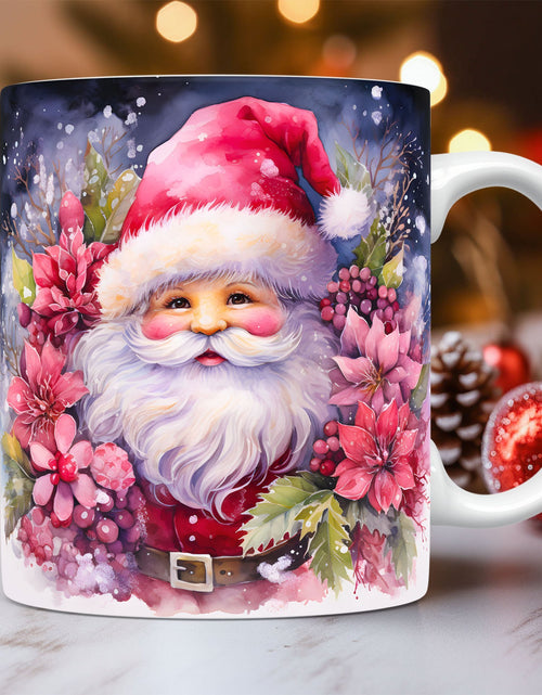 Bild in Galerie-Viewer laden, Kreative 3D-Weihnachtstasse aus Keramik, einzigartiges Weltraum-Design, Schneemann, Weihnachtsmann, Kaffeetasse, Teetasse, Milchbecher, Weihnachtsgeschenke für Kinder und Erwachsene, Küchenhelfer
