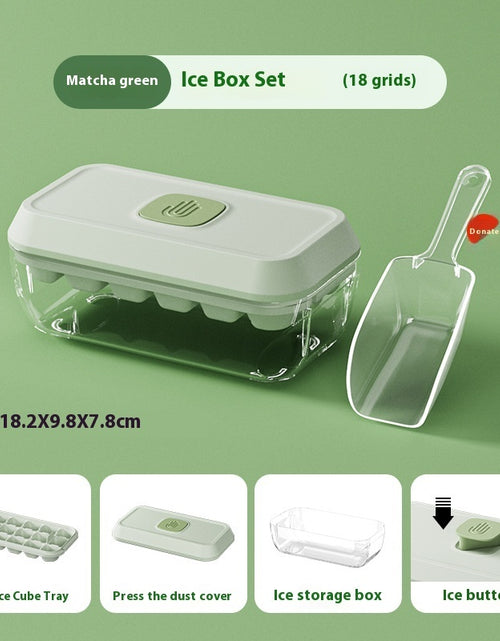 Load image into Gallery viewer, Food Grade Press Ice Cube Mold Homemade Ice Cube Tray
