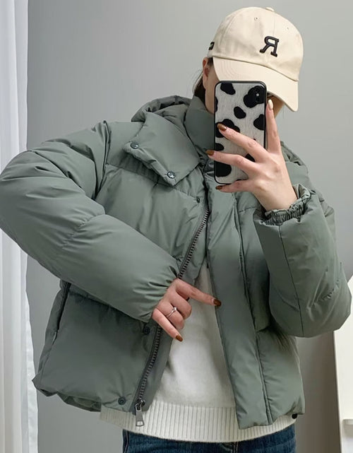 Load image into Gallery viewer, Thickened Winter New Casual Loose Cotton Padded Jacket
