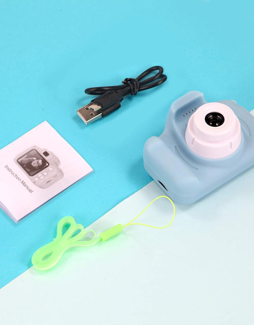 Cargar imagen en el visor de la galería, Kids Camera Digital Camera for 3-8 Year Old Girls,Toddler Toys Video Recorder 1080P 2 Inch,Children Camera Birthday Festival Gift for 3 4 5 6 7 8 Year Old Boys(32G SD Card Included)
