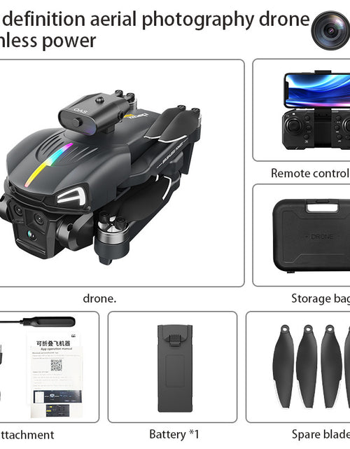 Load image into Gallery viewer, C15 Three Cameras 4K HD Drone For Aerial Photography
