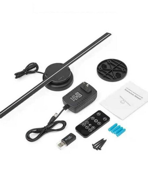 Load image into Gallery viewer, 3D Hologram Fan Naked-eye Projector Holiday Gifts, Holiday Lighting, Party Lighting
