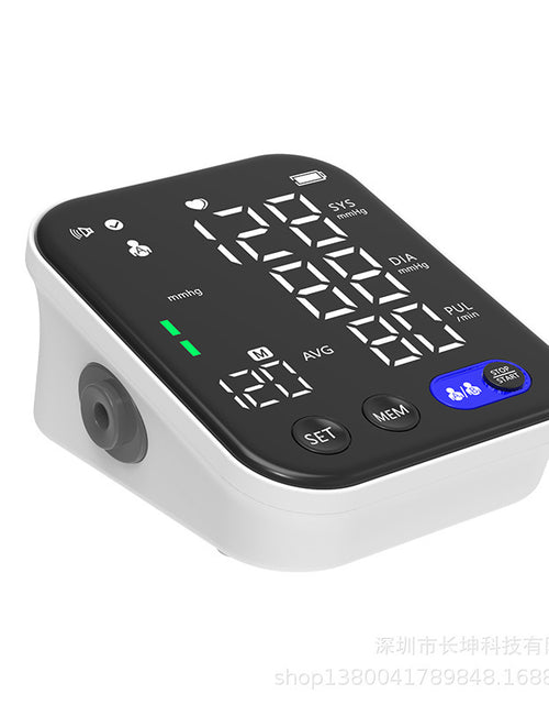 Load image into Gallery viewer, Electronic Blood Pressure Monitor Ultra Clear Large Screen Pulse Sphygmomanometer For Real-time Measurement Of Blood Pressure
