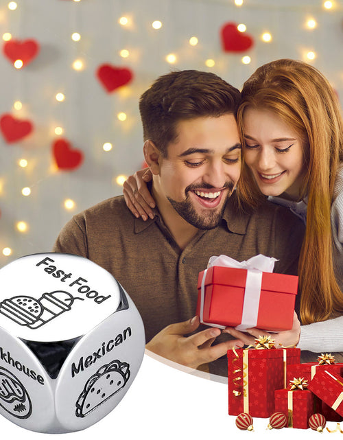 Cargar imagen en el visor de la galería, Funny Decision Dice Couple Lovers Date Night Games Party Toy Food Movie Decision Dice Valentine&#39;s Day Gift
