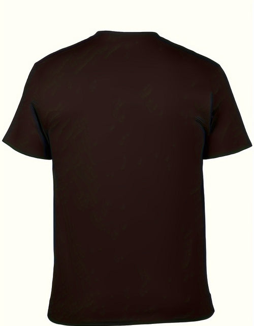 Load image into Gallery viewer, Crow T-shirt Men&#39;s Short Sleeve Printed Round Neck Pattern T-shirt
