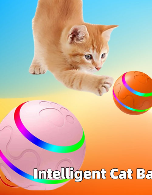 Load image into Gallery viewer, Pet New Cat Wicked Ball Toy Intelligent Ball USB Cat Toys Self Rotating Ball Automatic Rotation Ball

