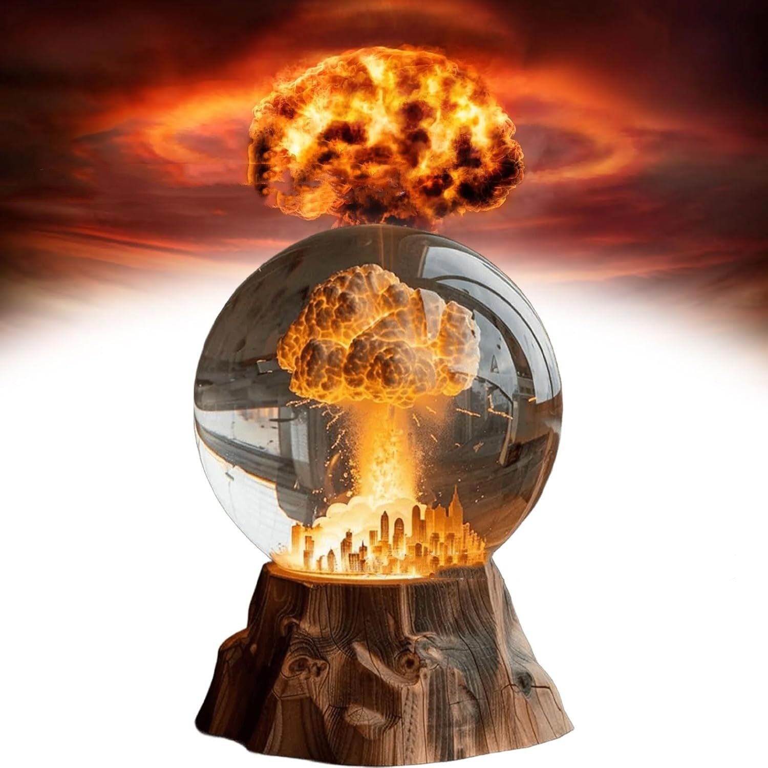 Atomic Bomb Explosion Lamp