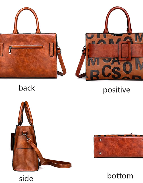 Load image into Gallery viewer, 3-Piece Set Ladies Handbag Luxury Brand Pu Leather Handbags Fashion Shoulder Crossbody Bags for Women 2023 New Tote Bag Bolsos
