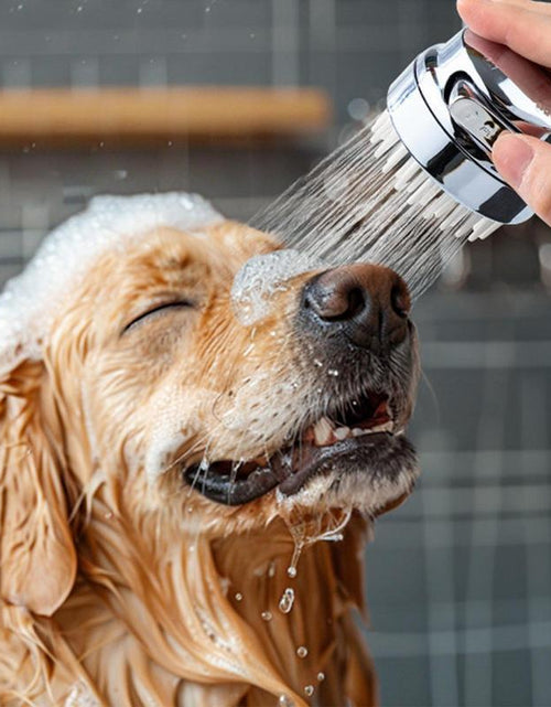 Bild in Galerie-Viewer laden, Dog Shower Attachment 2 In 1 Shower Hose Attachment Dog Bathing Soft Silicone Comb Teeth Ergonomic Grip For Dog Bath Accessories
