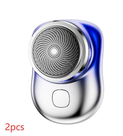 Load image into Gallery viewer, Mini Portable Face Cordless Shavers Rechargeable USB Electric Shaver Wet &amp; Dry Painless Small Size Machine Shaving For Men
